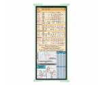 WhiteCoat Clipboard® Trifold - Mint Flight Medic Edition